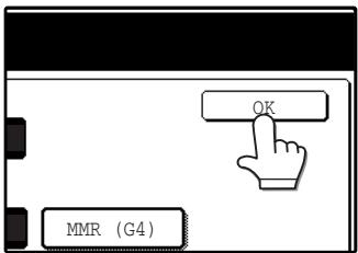 SHARP AR-M317 - Touchez la touche [OK]. - 1