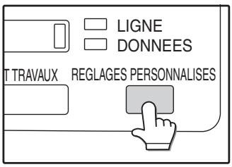 LIGNE DONNEES T TRAVAUX REGLAGES PERSONNALISES