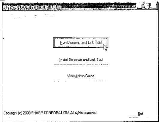 SHARP AR-P17 - Viewing the Discover and Link Tool manual - 6