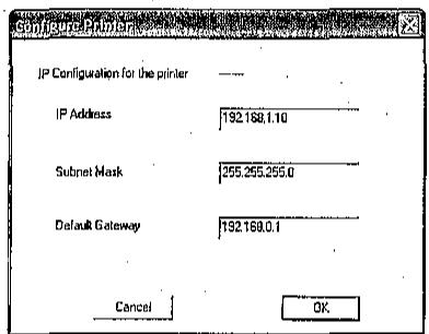 SHARP AR-P17 - SETTING THE IP ADDRESS OF THE MACHINE - 7