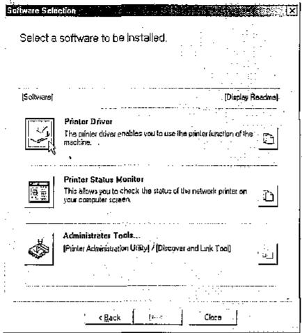SHARP AR-P17 - Installation in Windows 98/Me/2000 (USB cable) - 3