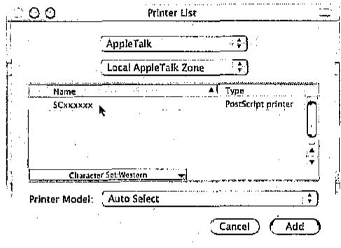 SHARP AR-P17 - MAC OS X v10.2.x - 5