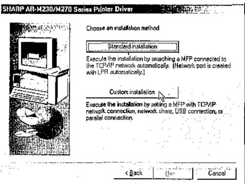 SHARP AR-P17 - Installation in Windows 98/Me/2000 (USB cable) - 4