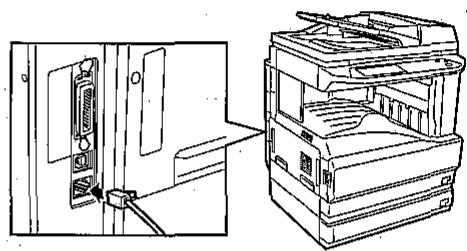 SHARP AR-P17 - CONNECTING TO A NETWORK - 1