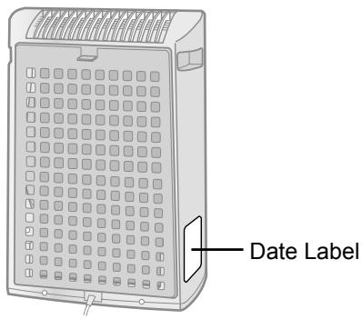 SHARP KC-830U - REPLACING THE FILTER - 1