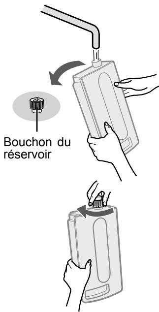 SHARP KC-830U - Remplissage du réservoir d'eau - 2