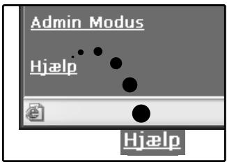 Admin Modus Hjælp Hjælp