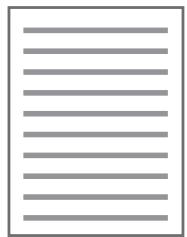 Image containing a document page with horizontal lines of varying thickness, likely representing text pages or sections.