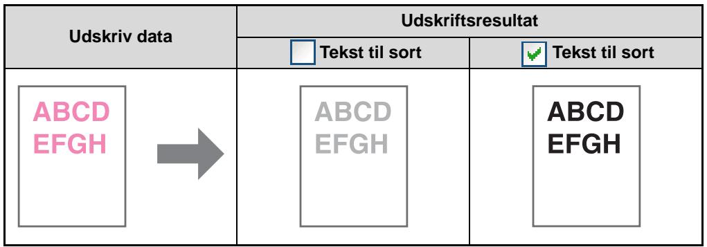 SHARP MX-NB11 - UDSKRIVNING AF TEKST I SORT - 1