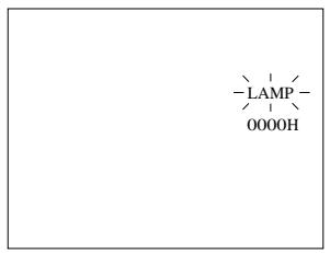 SHARP PG-D120U - Resetting the lamp timer - 2
