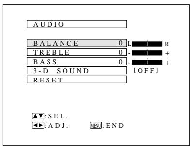 SHARP PG-D120U - Press the MENU button anytime to exit RGB ADJ. - 1