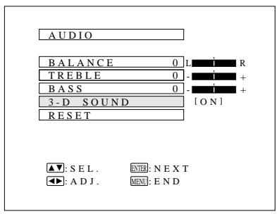 SHARP PG-D120U - Press the MENU button anytime to exit RGB ADJ. - 2