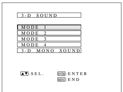 SHARP PG-D120U - Press the MENU button anytime to exit RGB ADJ. - 3