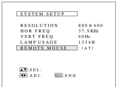 SHARP PG-D210U - On-Screen Display - 2