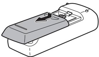 SHARP PN-E702 - Vorbereitung der Fernbedienung - 1
