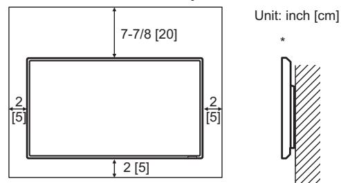 SHARP PN-E702 - MOUNTING PRECAUTIONS - 1