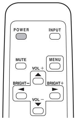 SHARP PN-E702 - Ein- und ausschalten - 1