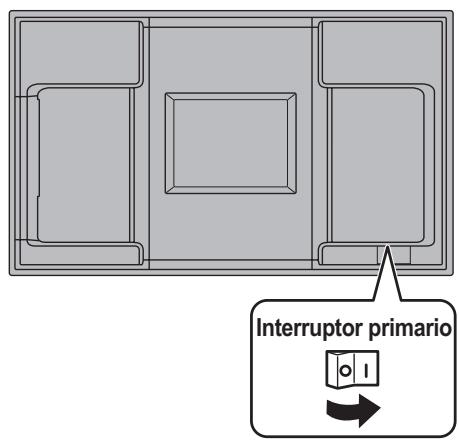 SHARP PN-E702 - Encendido de la alimentacion principal - 1