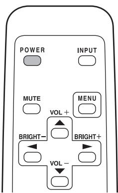 SHARP PN-E702 - Turning power on/off - 1