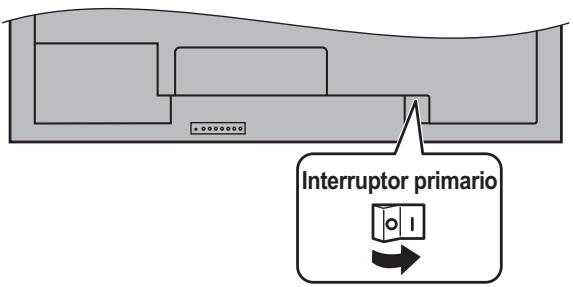SHARP PN-V600 - Encendido de la alimentacion principal - 1