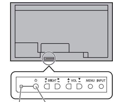 SHARP PN-V600 - Encendido/apagado - 2