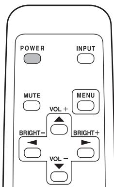 SHARP PN-V600 - Mise sous/hors tension - 1
