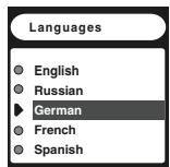 SHARP WA-MP40 - Changing the display language - 8