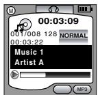 SHARP WA-MP40 - Playing audio data - 2