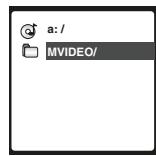 SHARP WA-MP40 - Playing transferred video data - 7