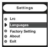 SHARP WA-MP40 - Changing the display language - 5