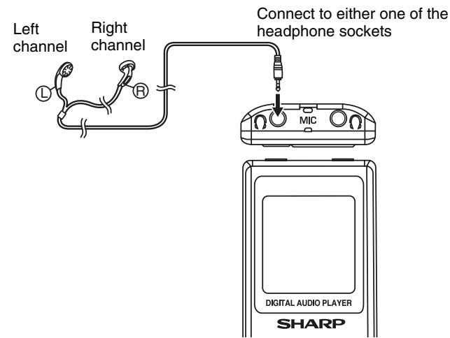SHARP WA-MP40 - Playing transferred audio data - 1