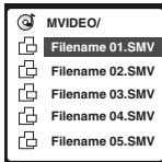 SHARP WA-MP400 - Playing transferred video data - 9