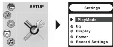 SHARP WA-MP400 - Changing default settings - 1