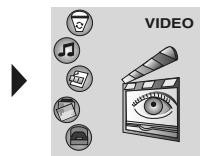 SHARP WA-MP400 - Playing transferred video data - 2