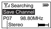 SHARP WA-MP50H - ■ Memorising a station - 4