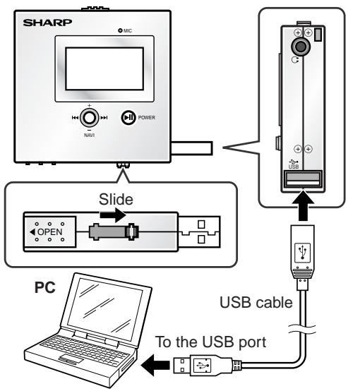 SHARP WA-MP50H - To use as a USB storage device - 1