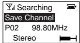 SHARP WA-MP50H - ■ Memorising a station - 2
