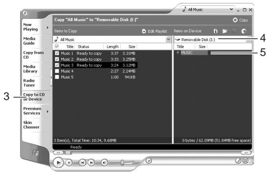 SHARP WA-MP50H - Deleting audio data stored on the unit - 1