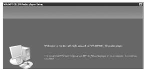 SHARP WA-MP50H - Installing a USB driver - 1