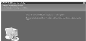 SHARP WA-MP50H - Installing a USB driver - 4