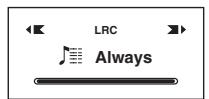 SHARP WA-TR30 - Changing the Lyric display - 2