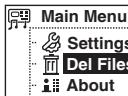 SHARP WA-TR30 - Deleting selected data - 1