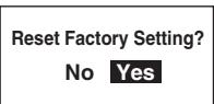 SHARP WA-TR300 - ■ Reset the factory setting - 3