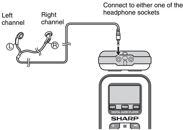 SHARP WA-TR300 - Playing transferred audio data - 1