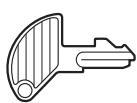 SHARP XE-A137 - Drawer Lock Key - 1
