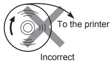 SHARP XE-A137 - Installing a Paper Roll - 1