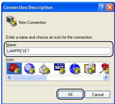 SHARP XG-C430X - Réinitialisation du compteur d'heures de la lampe du projecteur par LAN - 1