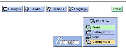 SHARP XG-NV6XU - GUI) On-screen Display - 4