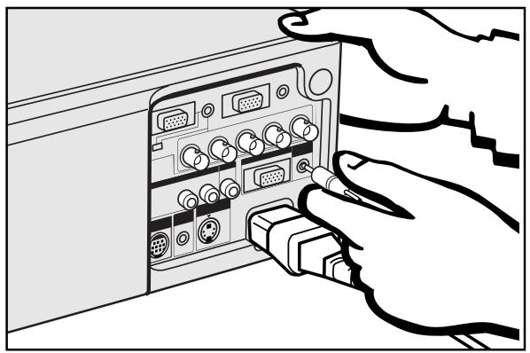 SHARP XG-NV6XU - Connecting a DVD player, DTV decoder and other component video equipment - 3