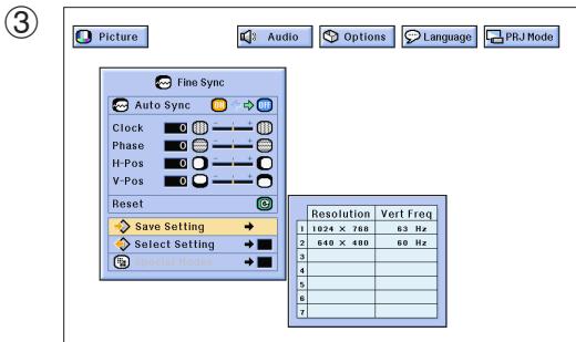 SHARP XG-NV6XU - (GUI) On-screen Display - 2